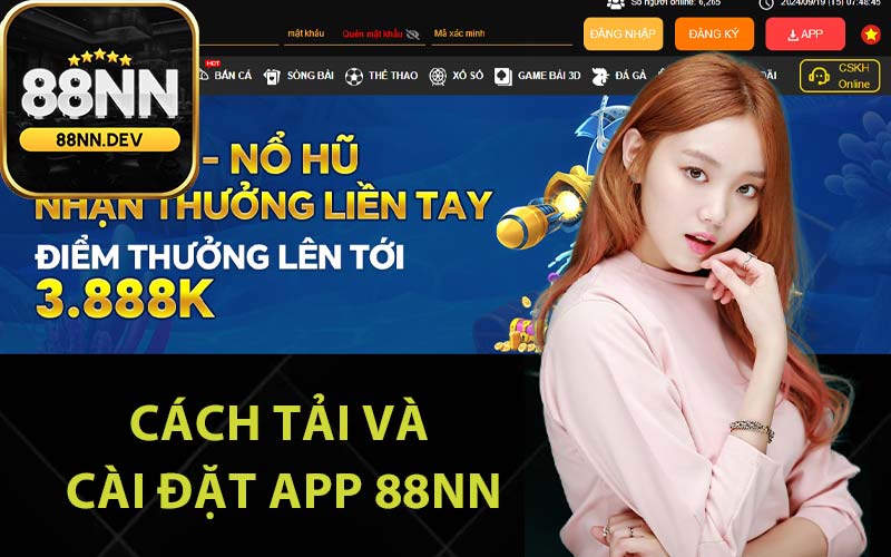 Cách tải và cài đặt app 88Nn