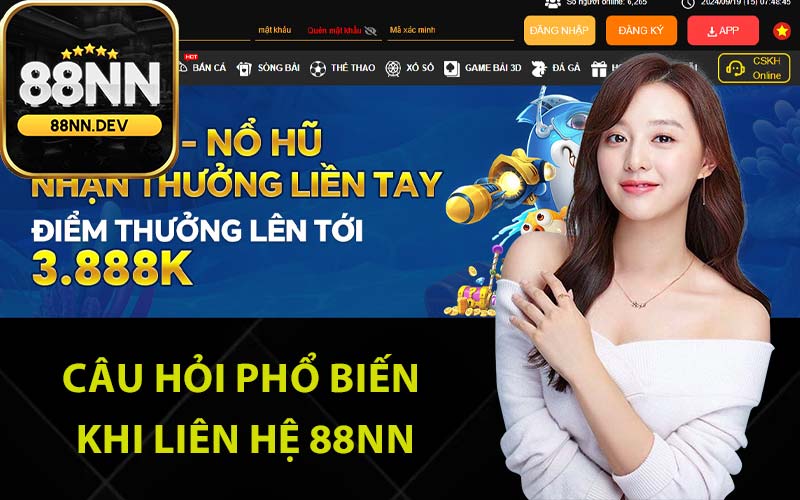 Câu hỏi phổ biến khi liên hệ 88Nn