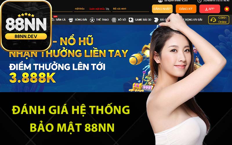 Đánh giá hệ thống bảo mật 88Nn