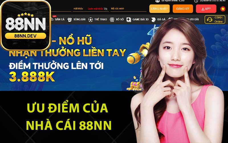 Ưu điểm của nhà cái 88Nn